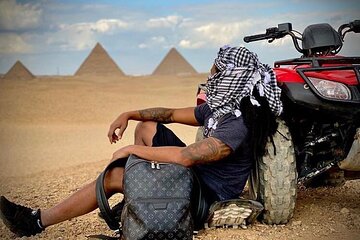 Pyramids by Day, Feast by Night:Giza Pyramids, Atv, Camel, Cruise