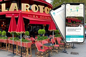 Artists in Montparnasse, smartphone audioguided tour