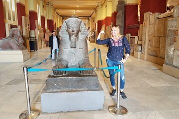 Giza Pyramids & Sphinx and Egyptian Museum Full day Private Tour