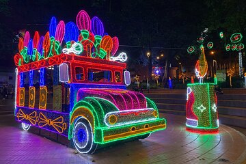 Medellin Christmas Lighting Private Tour