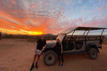 Sonoran Desert Jeep Tour at Sunset