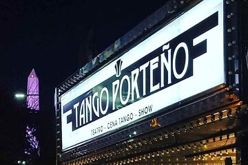 Tango show in "Tango Porteño" with optional dinner in Buenos Aires