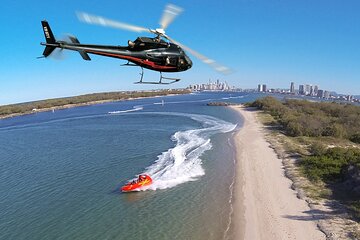 Gold Coast Helicopter 10 min Flight and Jet Boat Ride