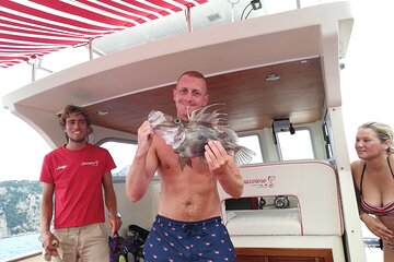 Fishing Day in Largo di Capri from Sorrento with Lunch