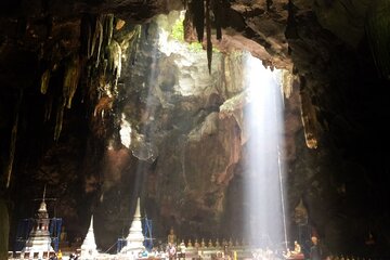 Petchaburi Highlights Khao Luang Cave, Palaces & Temples Group Tour from Hua Hin