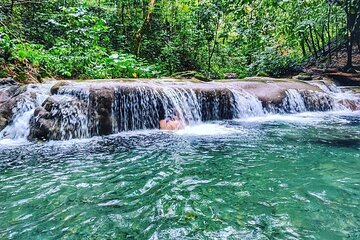 Dunn's River Falls & Luminous Lagoon Guided Tour with Admission from Falmouth