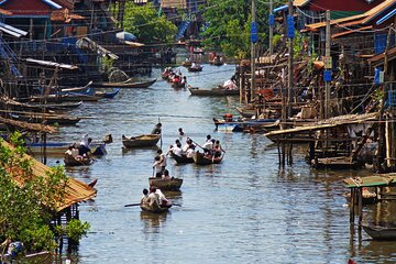 Kompong Khleang Floating Village from Siem Reap