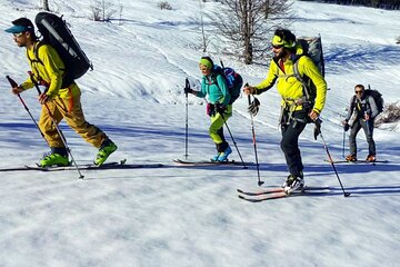 Ski and Traverse Villarrica Volcano to Geometric Hot Springs