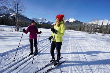 Cross Country Ski Lesson in Kananaskis, Canada