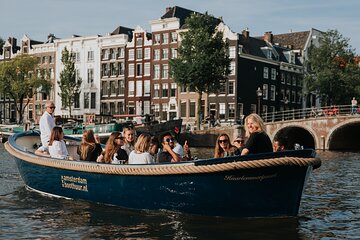 Small Group 90 min Canal Cruise Tour in Amsterdam