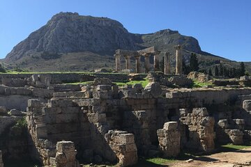 Ancient Corinth Half Day Private Tour 8seat 