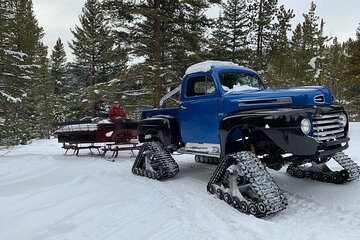 Monster Truck Sleigh Ride in Country Boy Mine