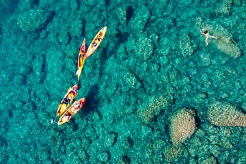 Costa Brava Day Adventure: Kayak, Snorkel & cliff jump with lunch