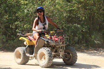 ATV Cenote and Zipline Sacred Jungle Expedition