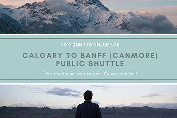 Calgary to Banff (Canmore) Public Shuttle