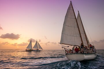 Private 2-Hour Wind and Wine Sunset Sail in Key West