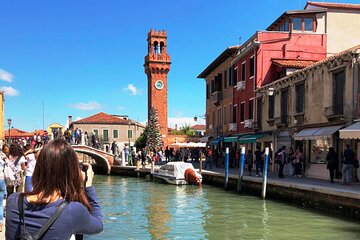 Full-day excursion to Murano, Burano and Torcello from Venice Train Station