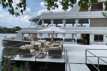 Zambezi Explorer Luxury Deck Sunset Cruise with hotel Pick Up