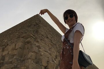 VIP Private Tour Giza Pyramids ,Grand Museum ( guide and car)