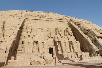 One Package Abu Simbel Temples with Philae Temple from Aswan