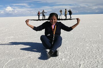 Uyuni Salt Flat 1 Day Tour +Sunset in the Salt Water Region with Mirror Effect