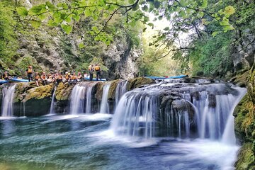 Kayaking at the Mreznica Canyon