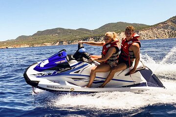 jet ski to Cala D'aubarca from San Antonio