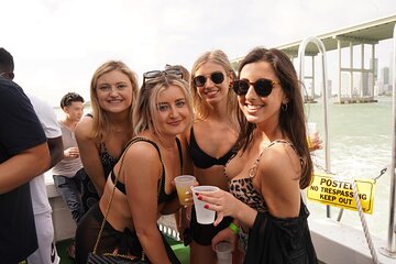 Miami: 3-Hours All Inclusive Party Boat Cruise