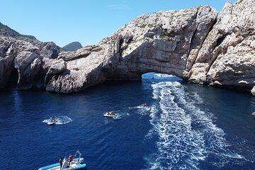 Jet ski tour from San Antonio (Ibiza) to Margaritas Islands