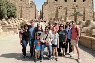 Hurghada : Guided Day Tour to Luxor & Transfer Rounded trip