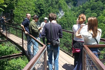 Day trip in Prometheus cave and Okatse canyon by Visit-geo