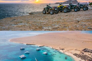 Hurghada: Sunrise Quad Biking and Giftun Island Snorkeling