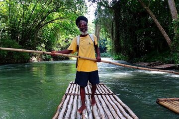 Bamboo River Rafting & Dunn's River Falls from Montego Bay