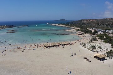 Private Van Tour to Elafonissi with SUP Board from Chania