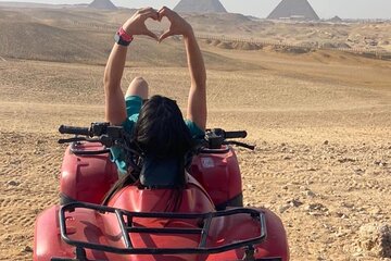 Private Shopping Tour in Giza from Cairo with Camel Ride and ATV Quad Bike