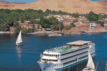 Enjoy 4 nights Nile cruise Luxor,Aswan&Abu Simbel from Cairo with train tickets