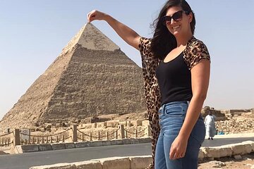 Private Giza Pyramids ,Sphinx Tour with Sakkara, Memphis in Cairo/Giza