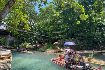 Horseback Riding in the ocean & Bamboo Rafting from Ocho Rios