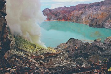 Mount Ijen Crater Trekking Tour from Bali