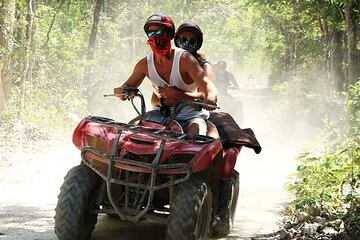 ATV Cenote and Zipline Adventure from Tulum