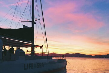 Sunset Sailing Catamaran with BBQ along the Coasts of Mallorca