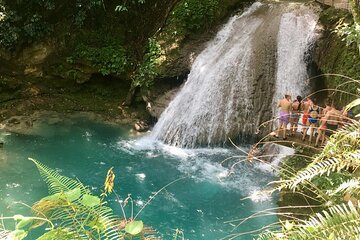 Blue Hole or Dunns River and Luminous Lagoon from Montego Bay