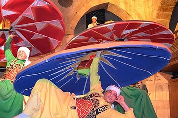 Dinner & Tanoura Show at Wekalt ElGhouri -Cairo by night 