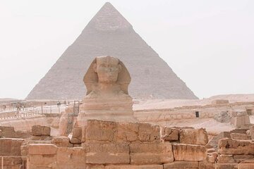 Cairo: Pyramids, Memphis, Sakkara day trip at no extra cost.