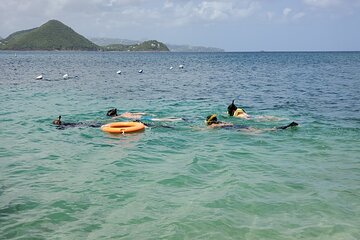 Snorkeling at Pigeon Island