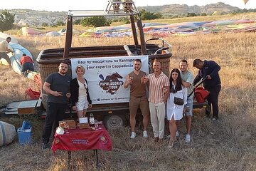 Goreme Hot Air Balloon over Valleys, with Champagne and Transfers