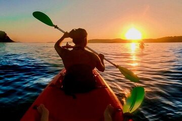 Small Group Sunset Kayak Tour with Snorkeling and Aperitif