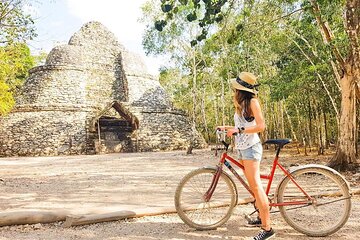 Extreme Adventure in Cobá (ATVs + Zip Lines + Cenote + Buffet)