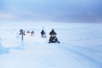 Snowmobiling Adventure in Levi