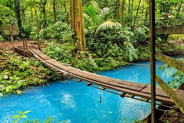 Rio Celeste Waterfalls Volcano and Sloths 